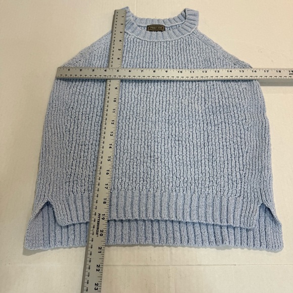 J.Crew Point Sur Knit Tank Top Blue Cotton Blend Sleeveless Sweater Size Small - Picture 7 of 8